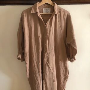 NWOT Acacia Hawaii cotton Gauze dress, sz S